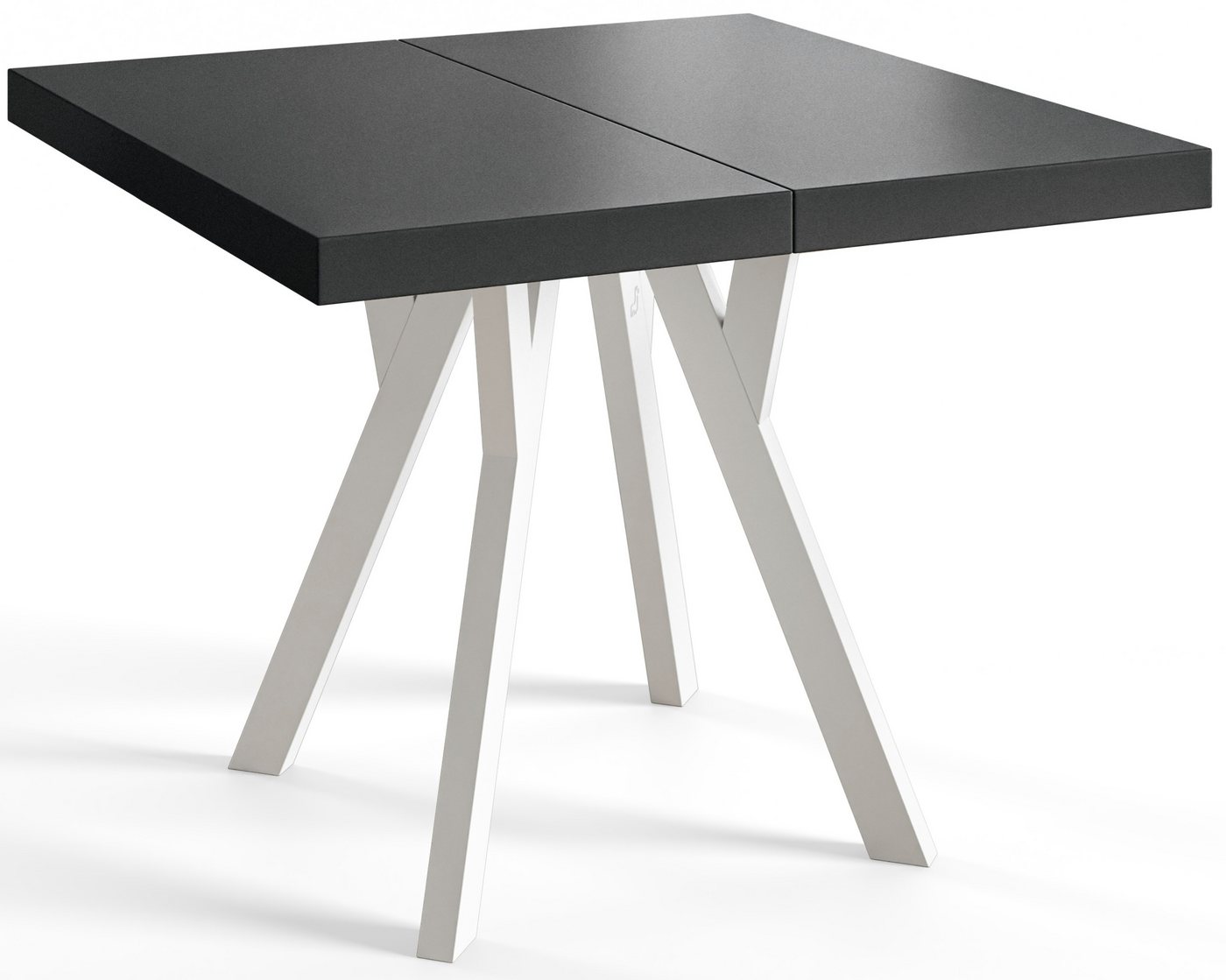 Alpi-Möbel Esstisch Wohnzimmertisch - Ausziehbarer rechteckiger Tisch - Schwarz, Ausziehbar, 2 x Einsatz 50 cm Alpi-Möbel Esstisch Wohnzimmertisch - Ausziehbarer rechteckiger Tisch - Schwarz, Ausziehbar, 2 x Einsatz 50 cm von Alpi-Möbel
