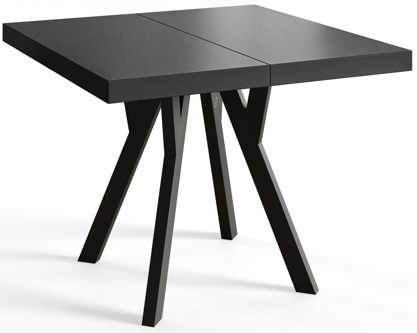 Alpi-Möbel Esstisch Wohnzimmertisch - Ausziehbarer rechteckiger Tisch - Schwarz, Ausziehbar, 2 x Einsatz 50 cm Alpi-Möbel Esstisch Wohnzimmertisch - Ausziehbarer rechteckiger Tisch - Schwarz, Ausziehbar, 2 x Einsatz 50 cm von Alpi-Möbel