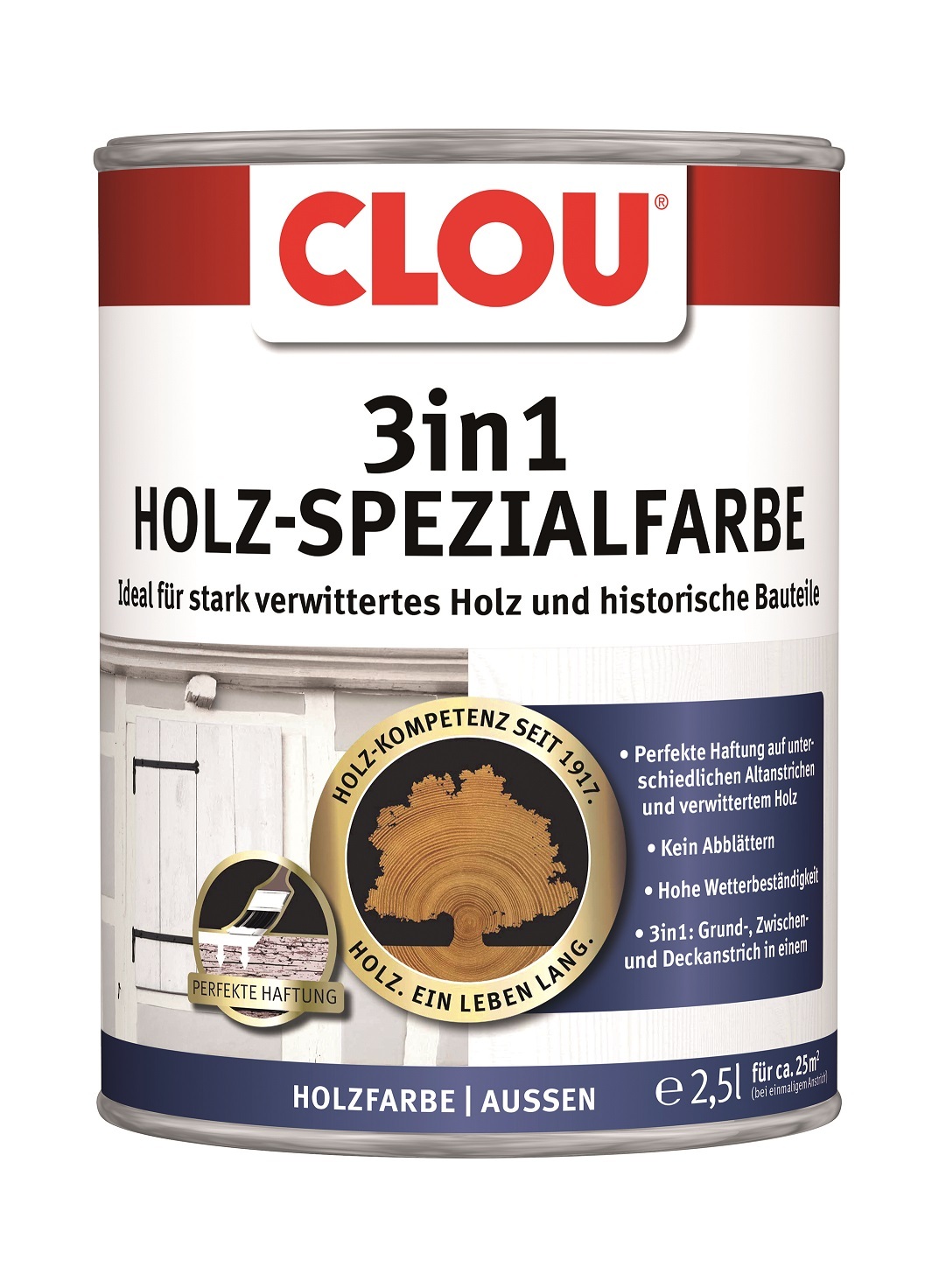 3in1 Holz-Spezialfarbe 3in1 Holz-Spezialfarbe von Alpina - Clou
