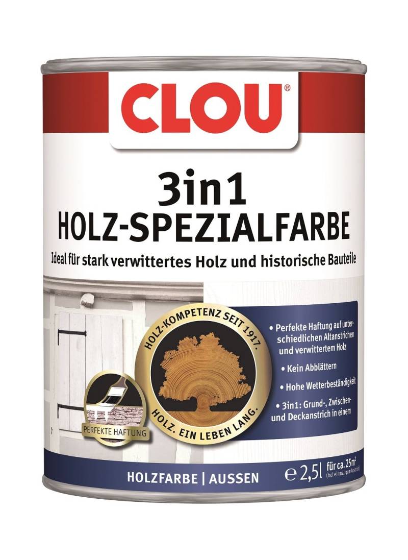 3in1 Holz-Spezialfarbe 3in1 Holz-Spezialfarbe von Alpina - Clou