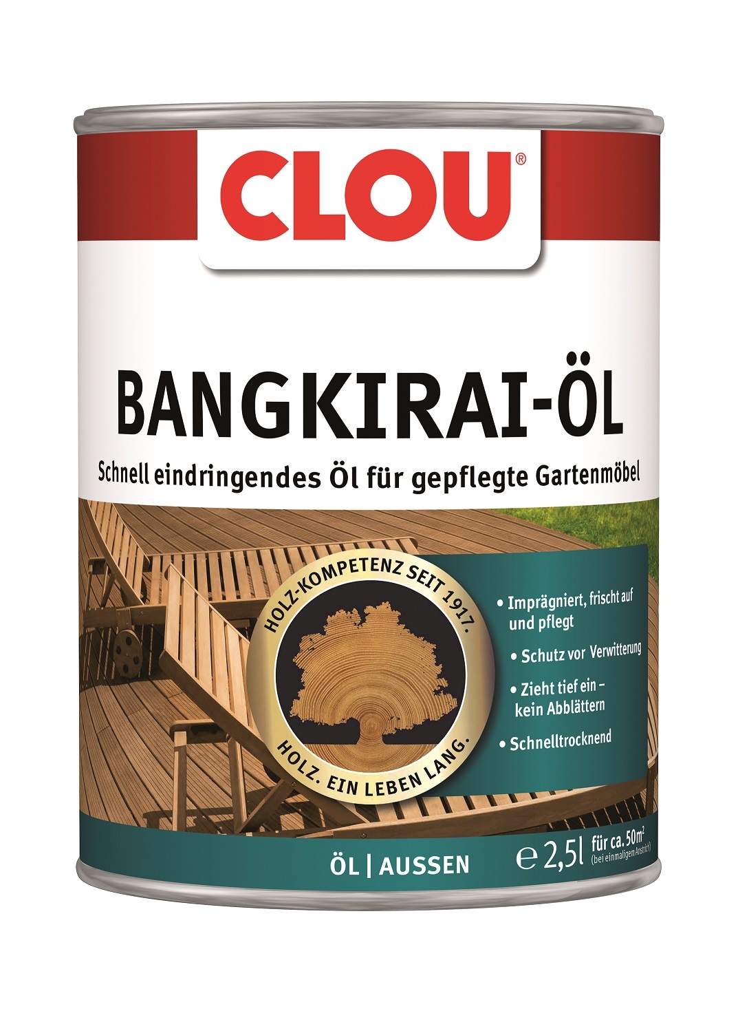 Bangkirai-Öl von Alpina - Clou