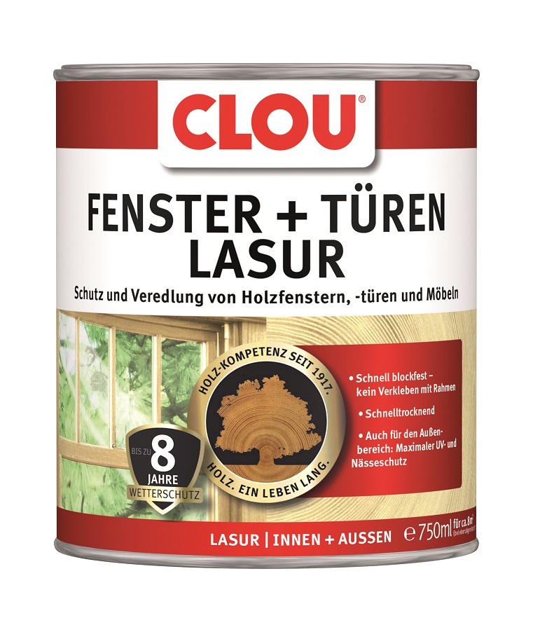 Fenster Türenlasur 750ml von Alpina - Clou