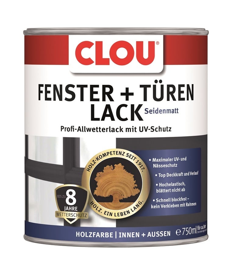 Fenster- und Türenlack 750ml Fenster- und Türenlack 750ml von Alpina - Clou