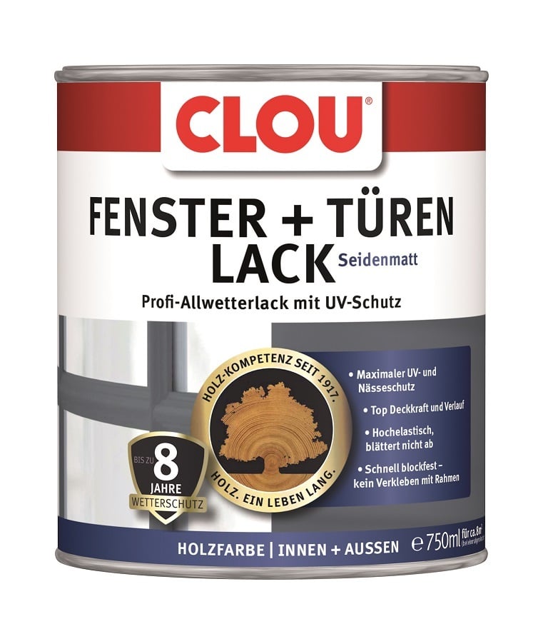Fenster- und Türenlack 750ml Fenster- und Türenlack 750ml von Alpina - Clou
