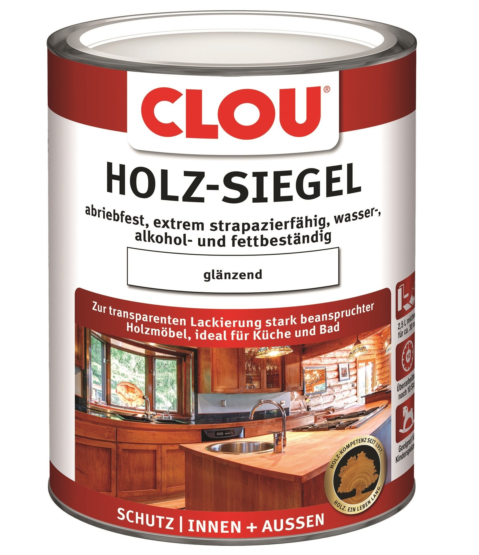 Holz-Siegel Glänzend 2,5 l Holz-Siegel Glänzend 2,5 l von Alpina - Clou