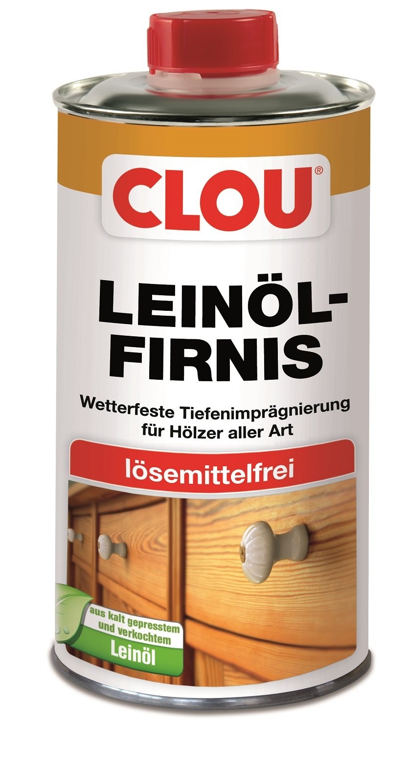 Leinöl-Firnis von Alpina - Clou