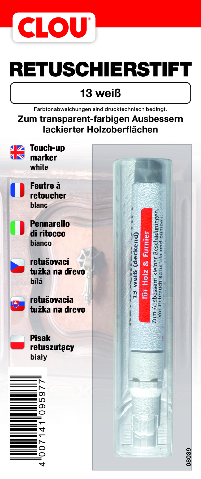 Retuschierstift von Alpina - Clou