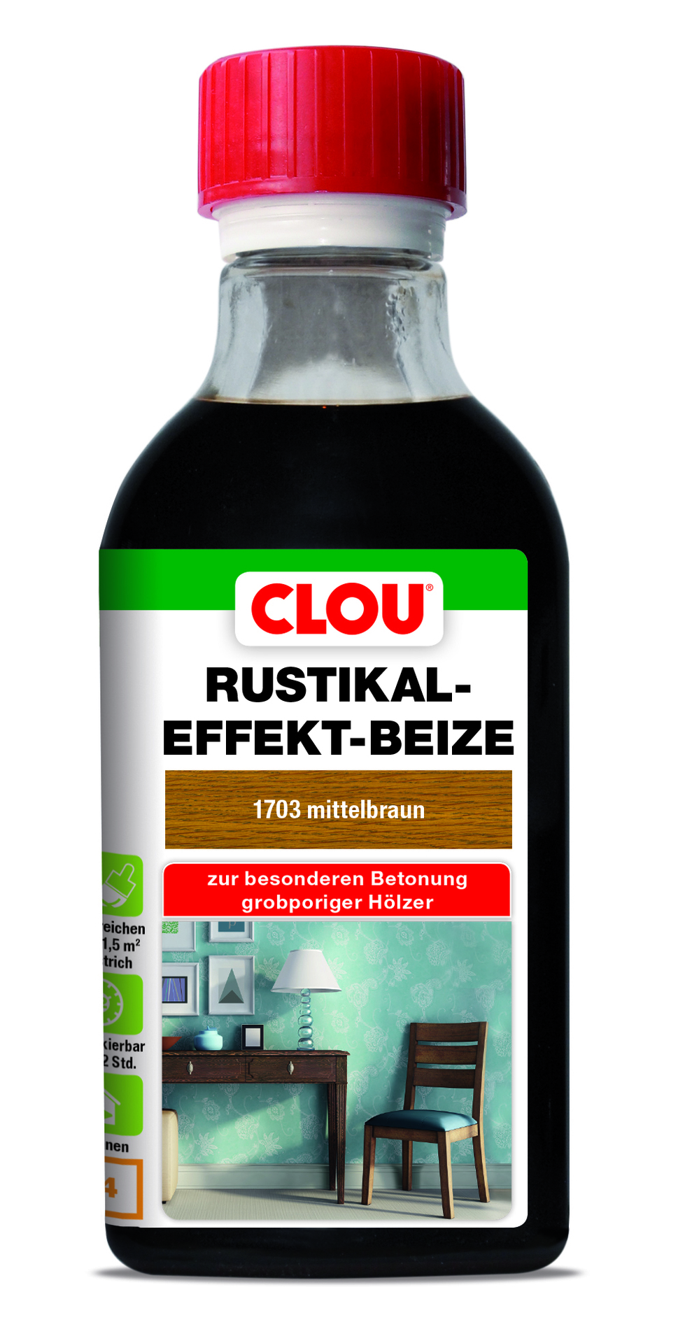 Rustikaleffekt-Beize von Alpina - Clou
