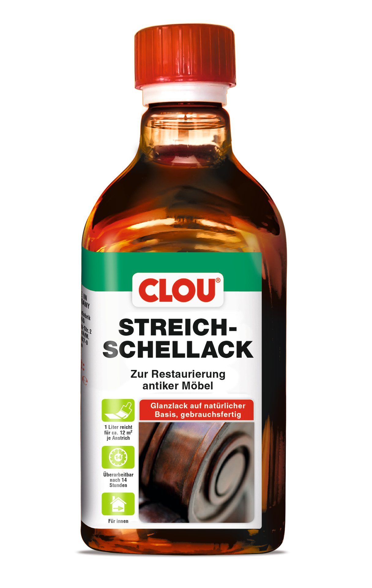Streich-Schelllack Natur 250ml Streich-Schelllack Natur 250ml von Alpina - Clou