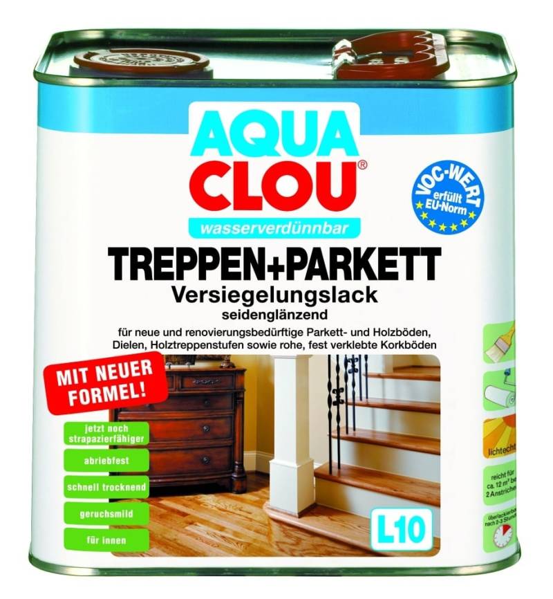 Treppen- und Parkettversiegelungslack von Alpina - Clou