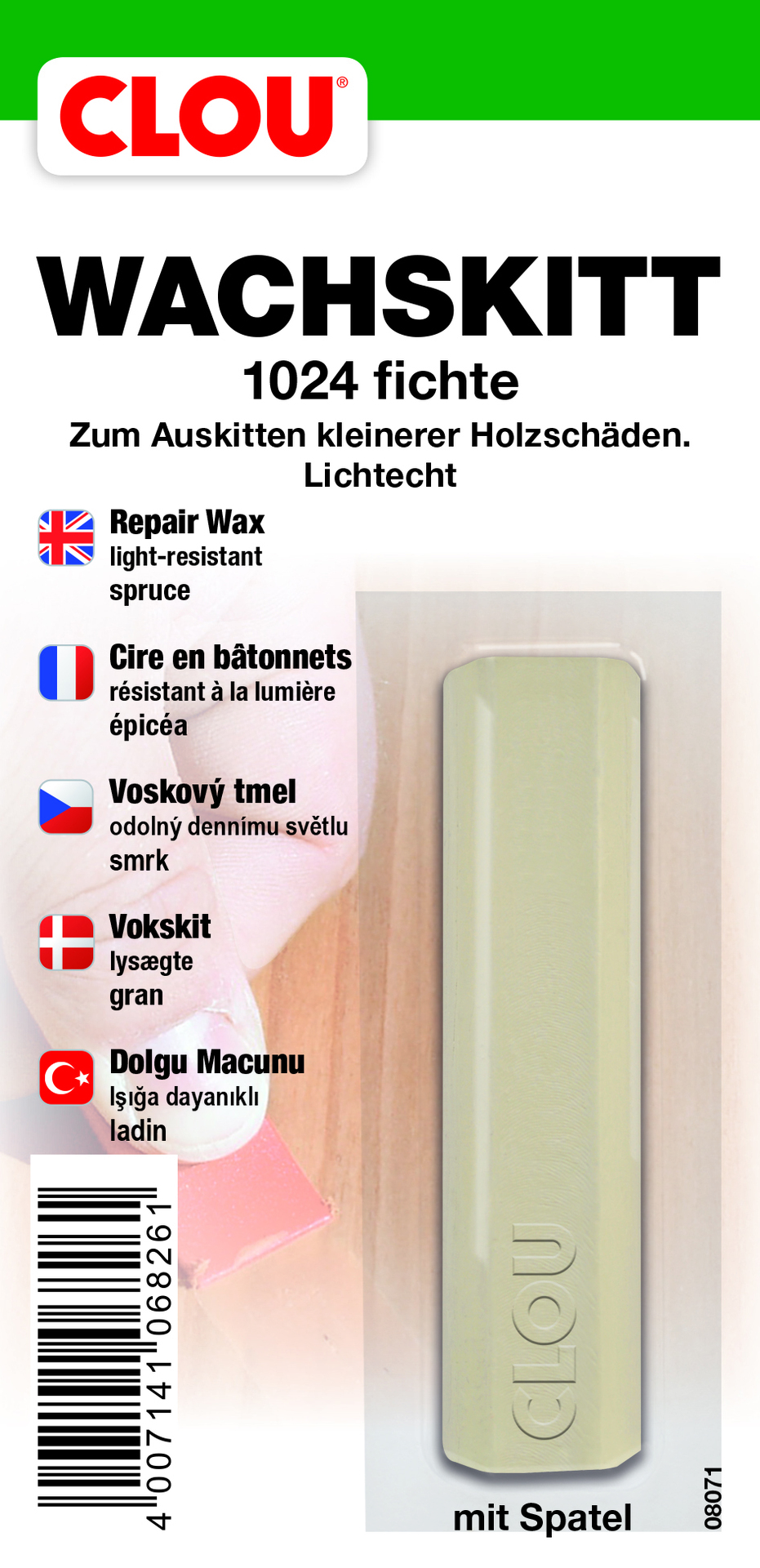 Wachskitt von Alpina - Clou