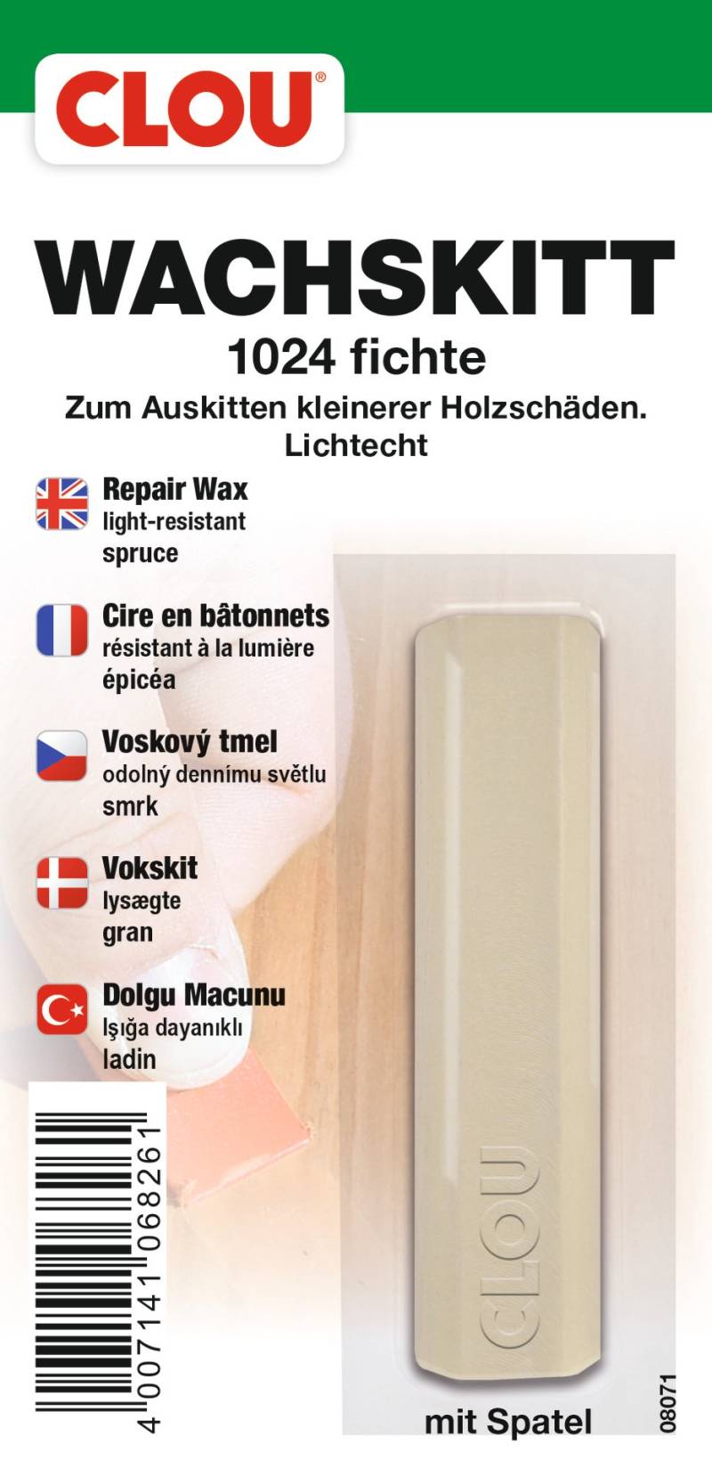 Wachskitt von Alpina - Clou