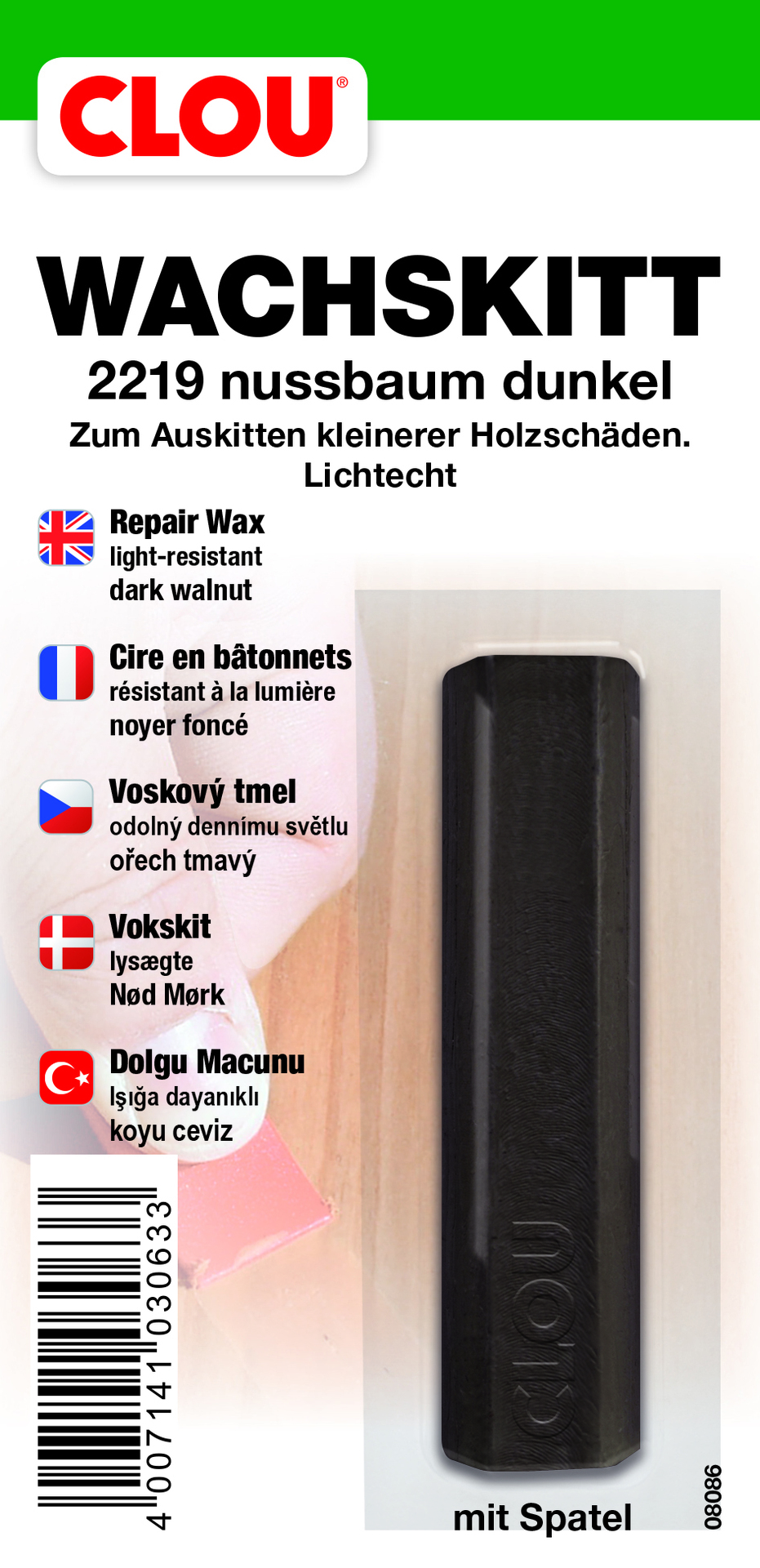 Wachskitt von Alpina - Clou