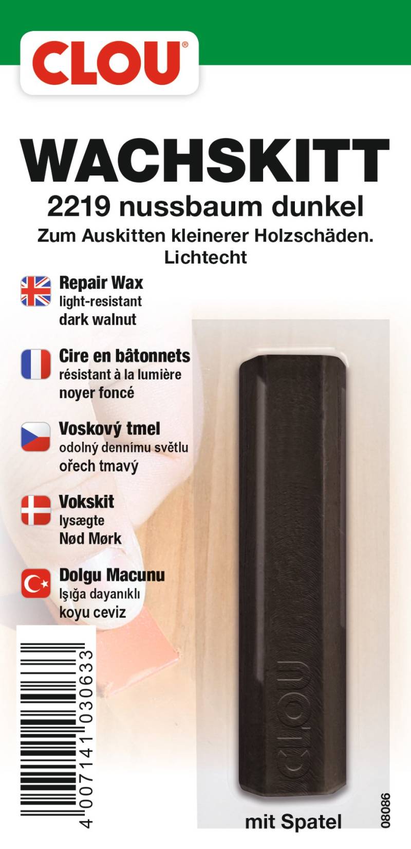 Wachskitt von Alpina - Clou