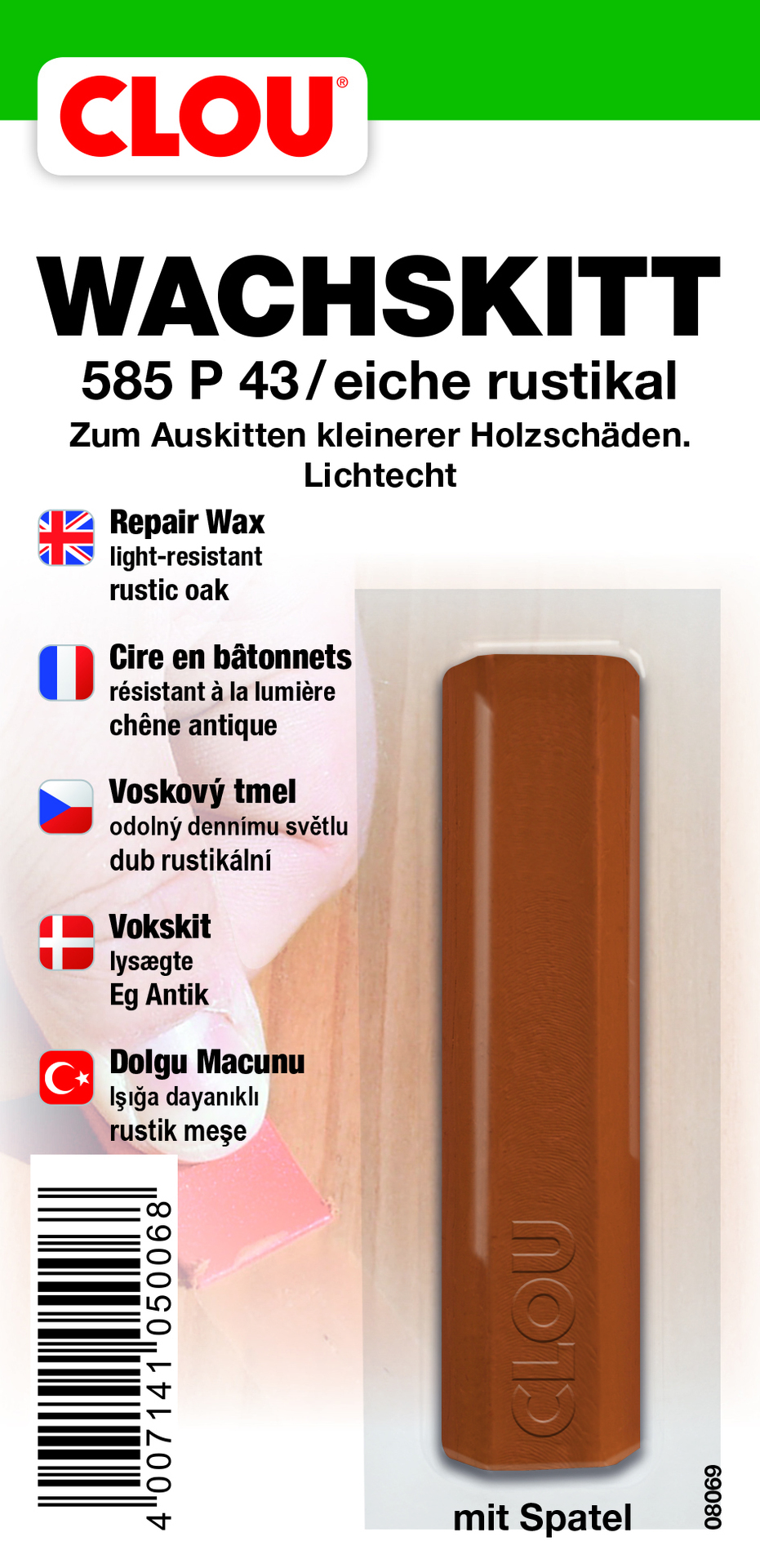 Wachskitt von Alpina - Clou