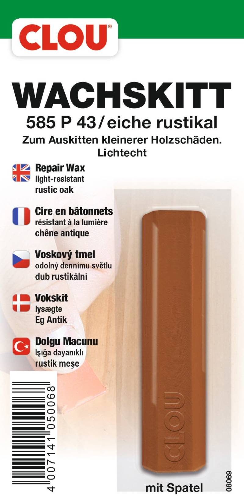 Wachskitt von Alpina - Clou