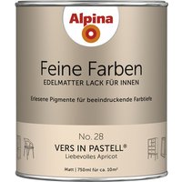 ALPINA Buntlack »Feine Farben«, 0,75 l, apricot - gelb von Alpina