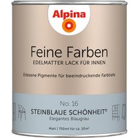 ALPINA Buntlack »Feine Farben«, 0,75 l, blaugrau von Alpina