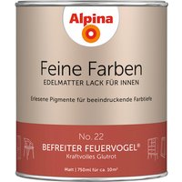 ALPINA Buntlack »Feine Farben«, 0,75 l, glutrot ALPINA Buntlack »Feine Farben«, 0,75 l, glutrot von Alpina