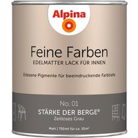 ALPINA Buntlack »Feine Farben«, 0,75 l, grau - beige von Alpina