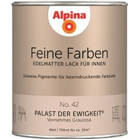 ALPINA Buntlack »Feine Farben«, 0,75 l, graurose - rot von Alpina