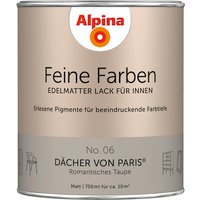ALPINA Buntlack »Feine Farben«, 0,75 l, taupe - beige von Alpina