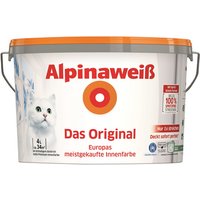 ALPINA Innenfarbe »Alpinaweiß Das Original«, 4 l, weiß, matt - weiss von Alpina