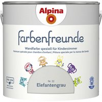 ALPINA Dispersionsfarbe »Farbenfreunde«, Elefantengrau, matt von Alpina