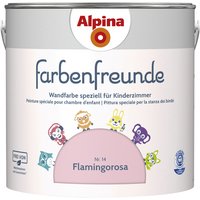 ALPINA Dispersionsfarbe »Farbenfreunde«, Flamingorosa, matt von Alpina