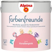 ALPINA Dispersionsfarbe »Farbenfreunde«, Korallenpink, matt - rosa von Alpina