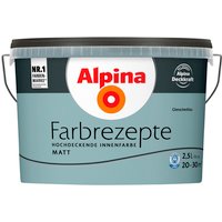 ALPINA Dispersionsfarbe »Farbrezepte«, Gletscherblau, matt von Alpina