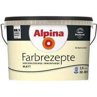 ALPINA Dispersionsfarbe »Farbrezepte«, Hauch von Gelb, matt von Alpina
