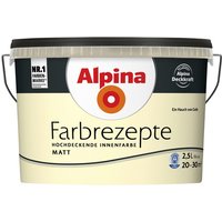 ALPINA Dispersionsfarbe »Farbrezepte«, Hauch von Gelb, matt ALPINA Dispersionsfarbe »Farbrezepte«, Hauch von Gelb, matt von Alpina