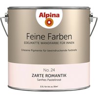 ALPINA Dispersionsfarbe »Feine Farben«, edelmatt, 2,5 l - rosa von Alpina