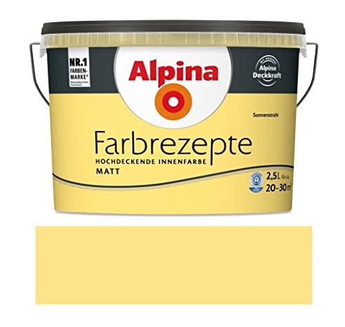 Alpina Farbrezepte Sonnenstrahl matt 2,5 Liter von Alpina