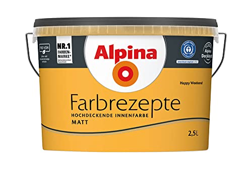 Alpina Farbrezepte Happy Weekend matt 2,5 Liter von Alpina