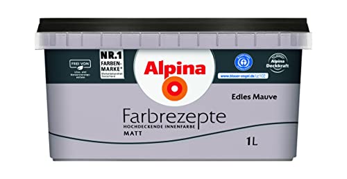 Alpina Farbrezepte Edles Mauve matt 1 Liter von Alpina