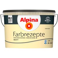 ALPINA Innenfarbe »Farbrezepte«, Lichtes Gelb, matt - bunt von Alpina