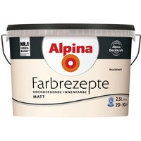 ALPINA Innenfarbe »Farbrezepte«, MuschelWeiß, matt - bunt von Alpina