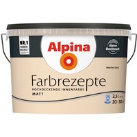ALPINA Innenfarbe »Farbrezepte«, Weicher Sand, matt - bunt ALPINA Innenfarbe »Farbrezepte«, Weicher Sand, matt - bunt von Alpina