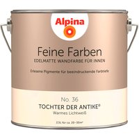 ALPINA Wandfarbe, 2,5 Liter für ca. 20-30m² - beige von Alpina