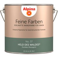 ALPINA Wandfarbe, 2,5 Liter für ca. 20-30m² - gruen von Alpina