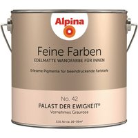 ALPINA Wandfarbe, 2,5 Liter für ca. 20-30m² - rosa von Alpina