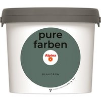 ALPINA Wandfarbe »Pure Farben«,  Blaugrün, 2,5L, matt - gruen von Alpina
