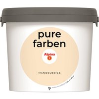 ALPINA Wandfarbe »Pure Farben«,  Mandelbeige, 2,5L, matt von Alpina