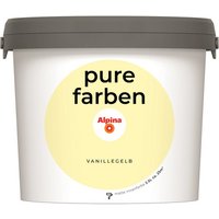 ALPINA Wandfarbe »Pure Farben«, Vanillegelb, 2,5L, matt ALPINA Wandfarbe »Pure Farben«, Vanillegelb, 2,5L, matt von Alpina