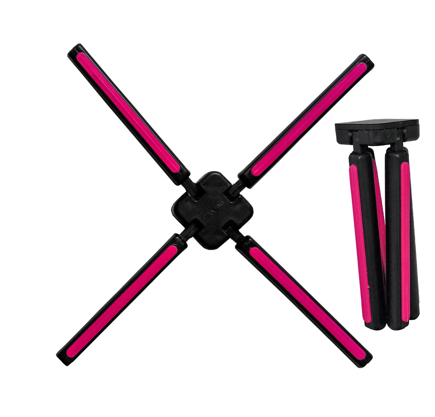 *Alpina* Topfuntersetzer TOPFUNTERSETZER faltbar 22cm Silikon Topfgitter Untersetzer 71 (Pink), hitzebeständig Pfannenuntersetzer Tischuntersetzer Pfannengitter Topf von *Alpina*