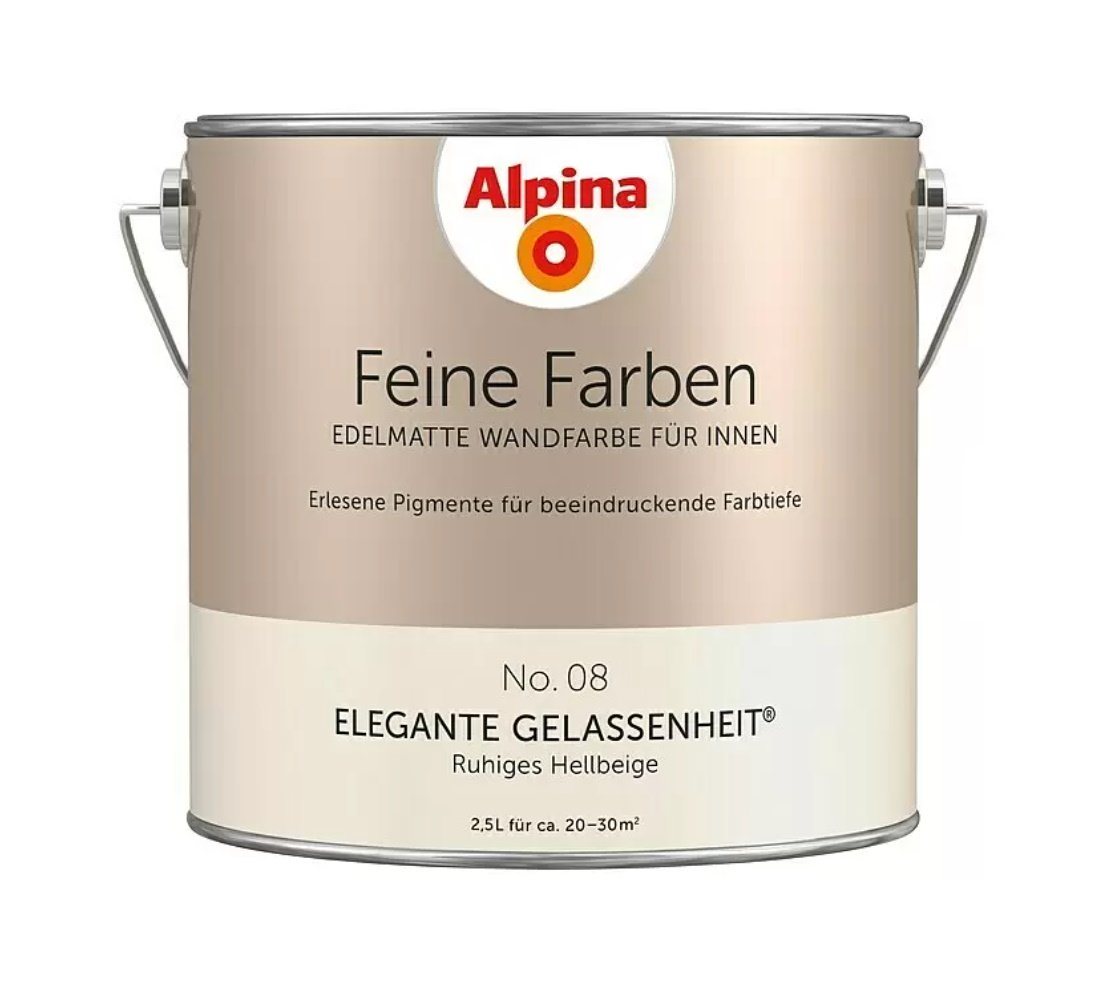 *Alpina* Wand- und Deckenfarbe Feine Farben No.08 ELEGANTE GELASSENHEIT von *Alpina*