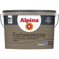 Alpina - Farbrezepte Warmes Erdbraun 2,5 l Sanfte Erde Innenfarbe matt von Alpina