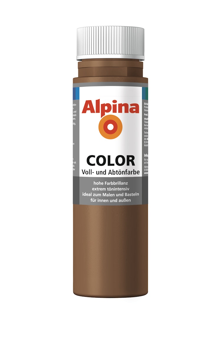 Alpina Abtönpaste Alpina Color Candy Brown 0.75Ltr. von Alpina